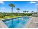 Inviting pool with a spa, perfect for entertaining at 7481 Marker Ave, Kissimmee, FL 34747