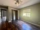 Spacious bedroom with hardwood floors and closet at 368 Fairgreen Pl, Casselberry, FL 32707