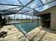Screened pool area with lake view at 368 Fairgreen Pl, Casselberry, FL 32707