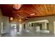 Open living room with vaulted wood ceilings and tile floors at 368 Fairgreen Pl, Casselberry, FL 32707