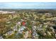 An aerial view showcasing a home nestled in a neighborhood near a golf course at 2041 Companero Ave, Orlando, FL 32804