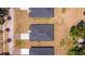 Bird's-eye view of a single-Gathering home and surrounding area at 43 S Kentucky Ave, Umatilla, FL 32784