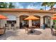 Relaxing outdoor bar and lounge area next to the pool at 1370 Tuscan Terrace # 2205, Davenport, FL 33896