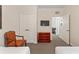 Bedroom with two twin beds and a view of the living room at 1370 Tuscan Terrace # 2205, Davenport, FL 33896