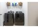 Convenient laundry room with side-by-side washer and dryer at 122 Blue Cypress Drive, Davenport, FL 33837