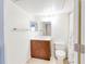 Bathroom with updated vanity and tiled shower/tub at 320 Black Oak Ct # 107, Altamonte Springs, FL 32701