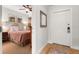 Bright bedroom with plush carpeting and plenty of natural light at 1350 Centre Court Ridge # 103, Reunion, FL 34747