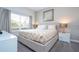 Bedroom with a king-size bed and soft color scheme at 1568 Plunker Dr, Davenport, FL 33896