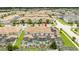 Aerial view of townhouses with private pools at 1568 Plunker Dr, Davenport, FL 33896