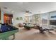 Game room with foosball and pool table at 1627 Lima Ave, Kissimmee, FL 34747