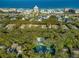 Community overview, showing homes, pool, and tennis court at 4407 Sea Mist Ct # 267, New Smyrna Beach, FL 32169