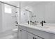 Double vanity bathroom with a soaking tub and shower at 7540 Estuary Lake Loop, Celebration, FL 34747