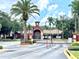 Gated entrance to Crescent Place Condominiums, showing security gate at 837 Grand Regency Pt # 207, Altamonte Springs, FL 32714