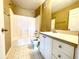 Clean bathroom with a tub shower combination at 837 Grand Regency Pt # 207, Altamonte Springs, FL 32714