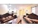 Living room features hardwood floors and an open floor plan at 3060 Rambler Ave, Saint Cloud, FL 34772