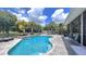 Freeform pool with spacious patio area at 3060 Rambler Ave, Saint Cloud, FL 34772