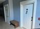 Exterior view showing building entrance and a bench at 3561 Conroy Rd # 227, Orlando, FL 32839