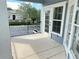 Private balcony overlooking parking lot and community at 3561 Conroy Rd # 227, Orlando, FL 32839