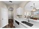 Kitchen with view of entryway and living areas at 8100 Princess Palm Ln # 201, Kissimmee, FL 34747