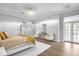 Main bedroom with sitting area and access to backyard at 2234 Via Luna, Winter Park, FL 32789