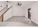 Spacious living room with high ceilings and gray flooring at 225 Terrace Hill Blvd # 1C, Debary, FL 32713