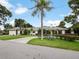 Single-Gathering home with a two-car garage and circular driveway at 342 Maple Dr, Longwood, FL 32750