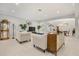 Bright living room with a view of the dining area at 1282 Zeek Ridge St, Clermont, FL 34715