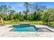 Inviting pool with a water feature, surrounded by a patio at 12863 Upper Harden Ave, Orlando, FL 32827