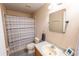 Simple bathroom with shower/tub combo and updated vanity at 1134 Harbor Hill St, Winter Garden, FL 34787