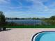 Scenic lake view from community pool area at 200 Afton Sq # 102, Altamonte Springs, FL 32714