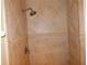 Large shower with beige tile and decorative border at 200 Afton Sq # 102, Altamonte Springs, FL 32714