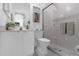 Bathroom with a shower and white vanity at 8629 Saint Marino Blvd, Orlando, FL 32836