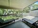 Private deck with lounge chairs and backyard views at 122 Crown Point Cir, Longwood, FL 32779