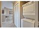 Convenient laundry closet with stackable washer/dryer at 8801 Worldquest Blvd # 4406, Orlando, FL 32821