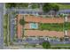 Aerial view of community and parking lot at 3651 N Goldenrod Rd # B107, Winter Park, FL 32792