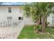 Backyard with small patio and palm trees at 3651 N Goldenrod Rd # B107, Winter Park, FL 32792