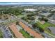 Apartment complex with pool and parking visible from an aerial view at 3651 N Goldenrod Rd # B107, Winter Park, FL 32792