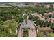 Aerial view of community entrance and neighborhood at 334 Chadwick Dr, Davenport, FL 33837
