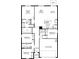 Open floor plan featuring 3 bedrooms, 2 baths, and a 2 car garage at 1725 Forest Run Ln, Auburndale, FL 33823