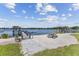 Relaxing lakeside patio with picnic table and lake access at 7220 Grace Rd, Orlando, FL 32819