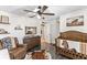 Western-themed Bedroom with a crib and changing table at 7220 Grace Rd, Orlando, FL 32819