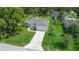 New construction home with a large yard and driveway at 370 Routh Ave, New Smyrna Beach, FL 32168
