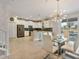 Modern kitchen with stainless steel appliances and an island at 8903 Stinger Dr, Davenport, FL 33896