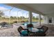 Relaxing pool and spa area with patio furniture at 8903 Stinger Dr, Davenport, FL 33896