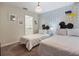 Two twin beds in a Mickey Mouse themed bedroom at 8903 Stinger Dr, Davenport, FL 33896