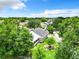 Aerial view of a house with a backyard and surrounding neighborhood at 428 Short Pine Cir, Orlando, FL 32807