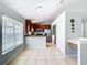 Modern kitchen with granite countertops and stainless steel appliances at 428 Short Pine Cir, Orlando, FL 32807