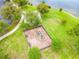 Community fenced-in playground with playset at 2543 Old Kent Cir, Kissimmee, FL 34758