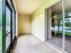 Spacious screened porch with access to backyard and water views at 2543 Old Kent Cir, Kissimmee, FL 34758