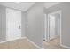 Bright entryway with tile flooring and doors to bathroom and other rooms at 531 Tortugas St, Haines City, FL 33844
